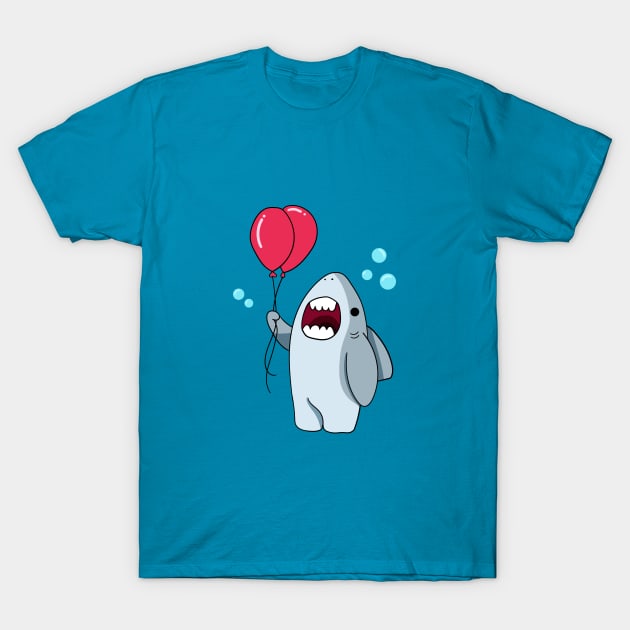 Happy Shark T-Shirt by Pessanha's